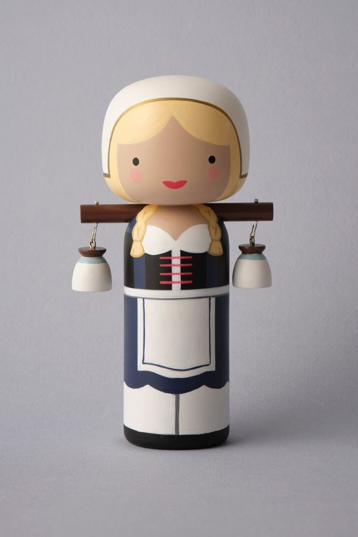 Kokeshi stjernetegnsfigur - Vægten